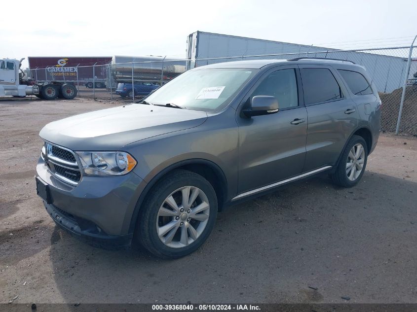 2012 Dodge Durango Crew VIN: 1C4RDJDG2CC120443 Lot: 39368040