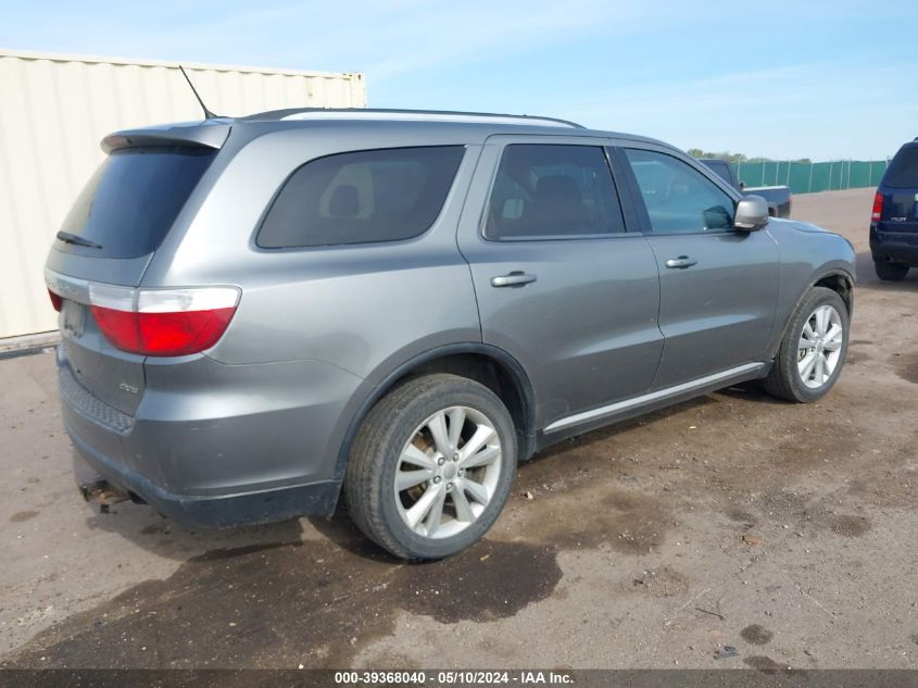 2012 Dodge Durango Crew VIN: 1C4RDJDG2CC120443 Lot: 39368040