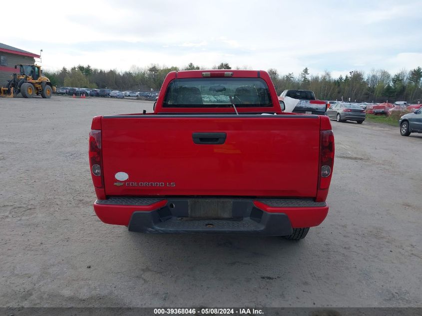 2008 Chevrolet Colorado Ls VIN: 1GCDT249688214033 Lot: 39368046