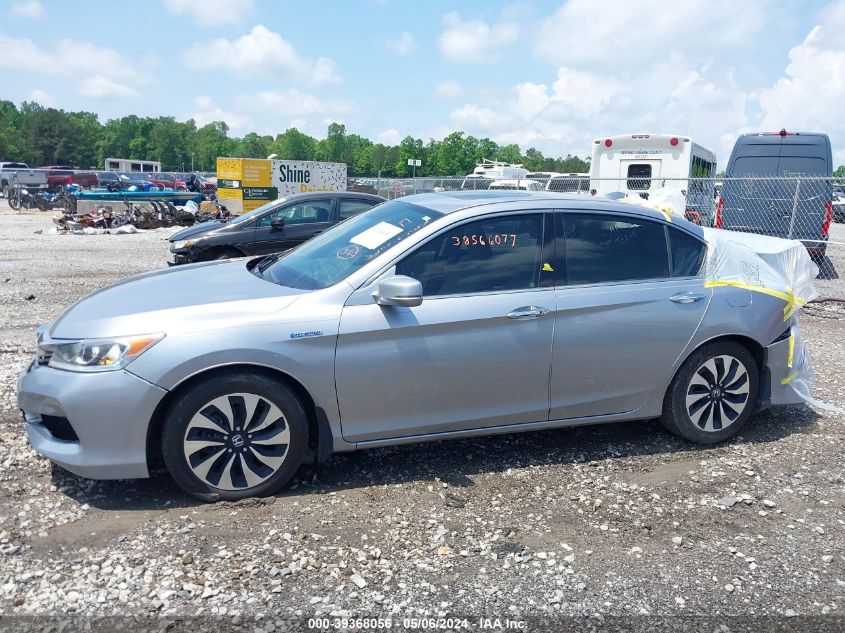 2017 Honda Accord Hybrid Ex-L VIN: JHMCR6F55HC015143 Lot: 39368056