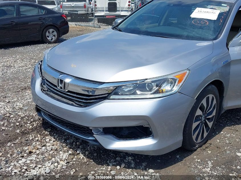 2017 Honda Accord Hybrid Ex-L VIN: JHMCR6F55HC015143 Lot: 39368056