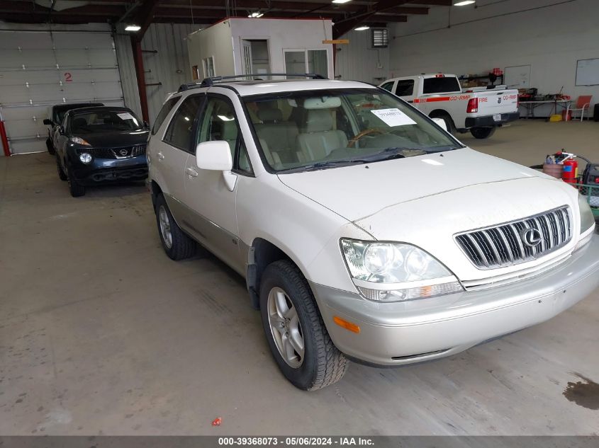 2001 Lexus Rx 300 VIN: JTJHF10U910227731 Lot: 39368073