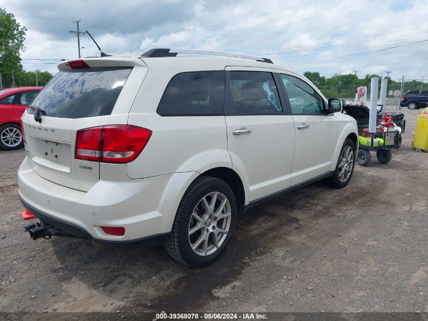 2013 Dodge Journey Crew VIN: 3C4PDDDGXDT672836 Lot: 39368078