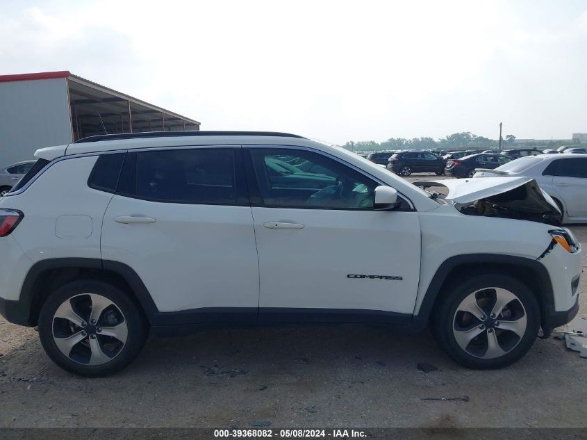 2017 Jeep New Compass Latitude Fwd VIN: 3C4NJCBB0HT643286 Lot: 39368082