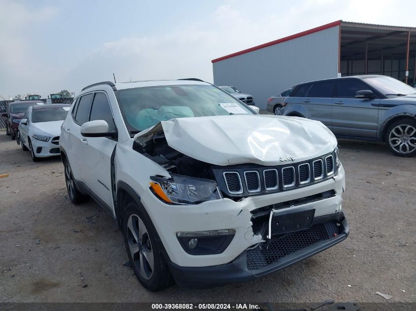 2017 Jeep New Compass Latitude Fwd VIN: 3C4NJCBB0HT643286 Lot: 39368082