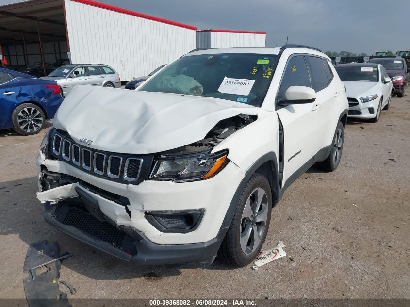 2017 Jeep New Compass Latitude Fwd VIN: 3C4NJCBB0HT643286 Lot: 39368082