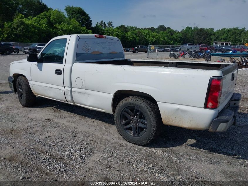 2007 Chevrolet Silverado 1500 Classic Work Truck VIN: 3GCEC14V67G251054 Lot: 39368084