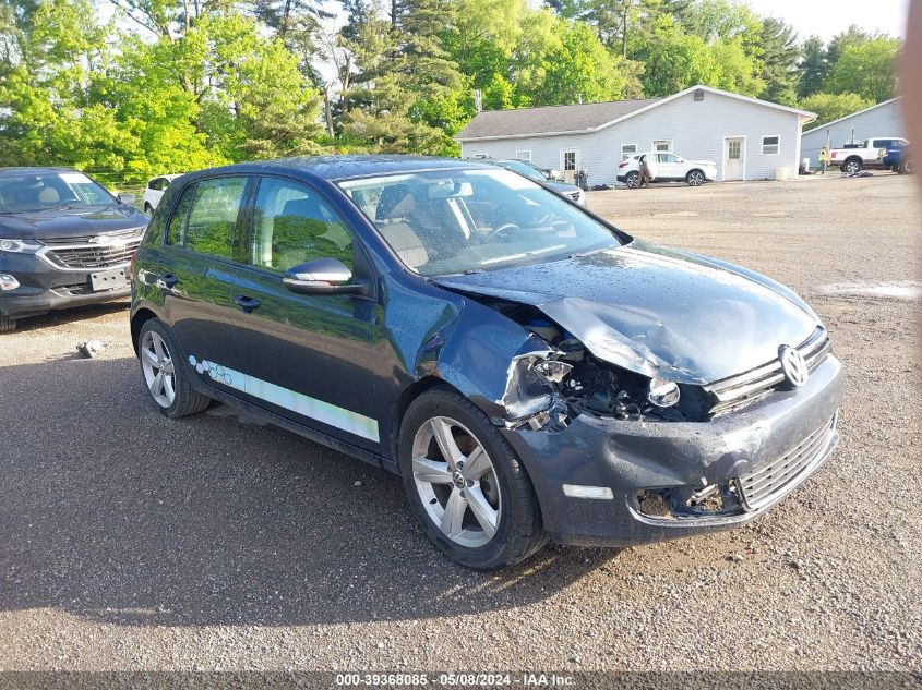 2010 Volkswagen Golf 4-Door VIN: WVWDB9AJ3AW333816 Lot: 39368085