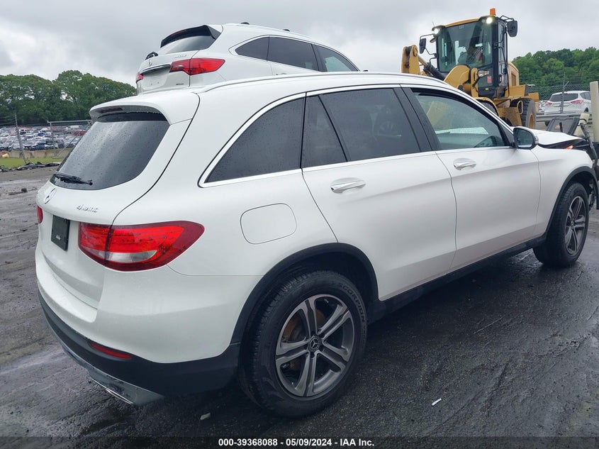2016 Mercedes-Benz Glc 300 4Matic VIN: WDC0G4KB1GF063143 Lot: 39368088