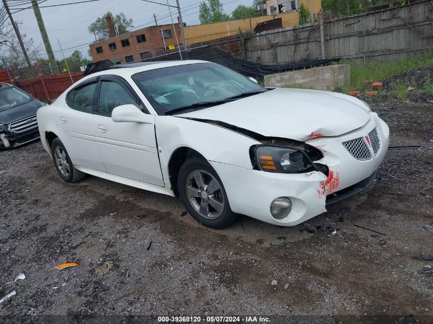 2007 Pontiac Grand Prix VIN: 2G2WP552271172501 Lot: 39368120