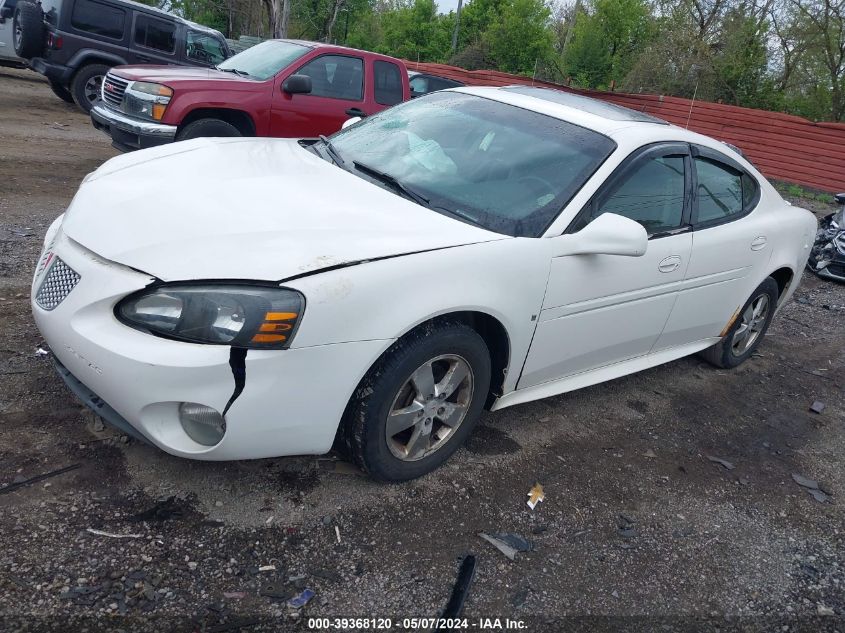 2007 Pontiac Grand Prix VIN: 2G2WP552271172501 Lot: 39368120