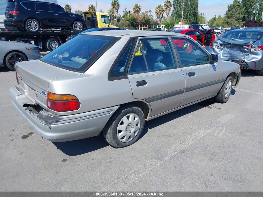 1991 Ford Escort Lx VIN: 1FAPP14J0MW385443 Lot: 39368130