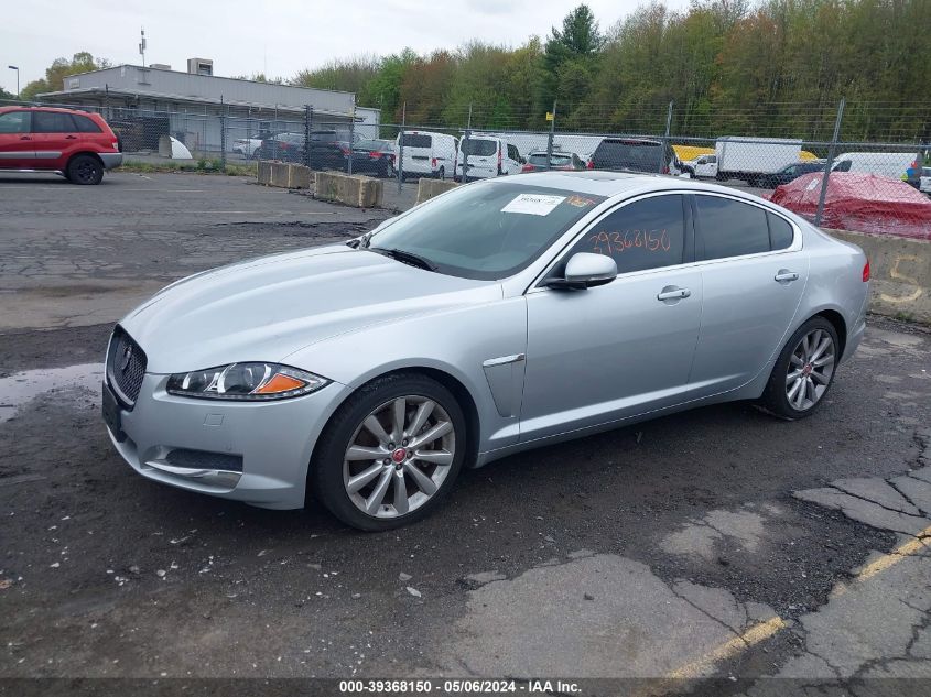 SAJWJ0EF8E8U27411 | 2014 JAGUAR XF