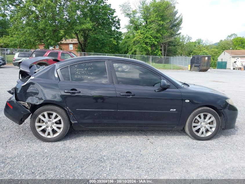 2009 Mazda Mazda3 S Sport VIN: JM1BK323291192797 Lot: 39368156