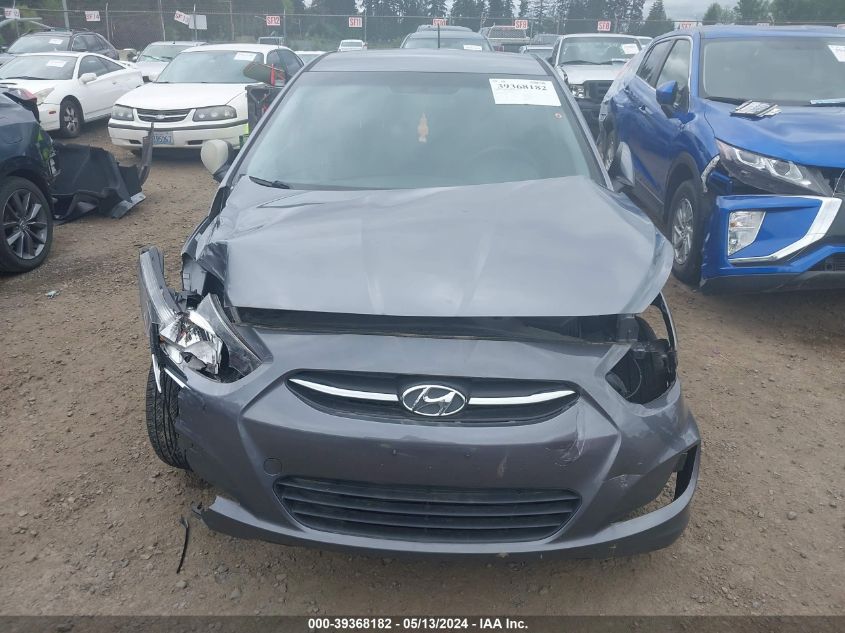 2017 Hyundai Accent Se VIN: KMHCT5AE0HU330880 Lot: 39368182