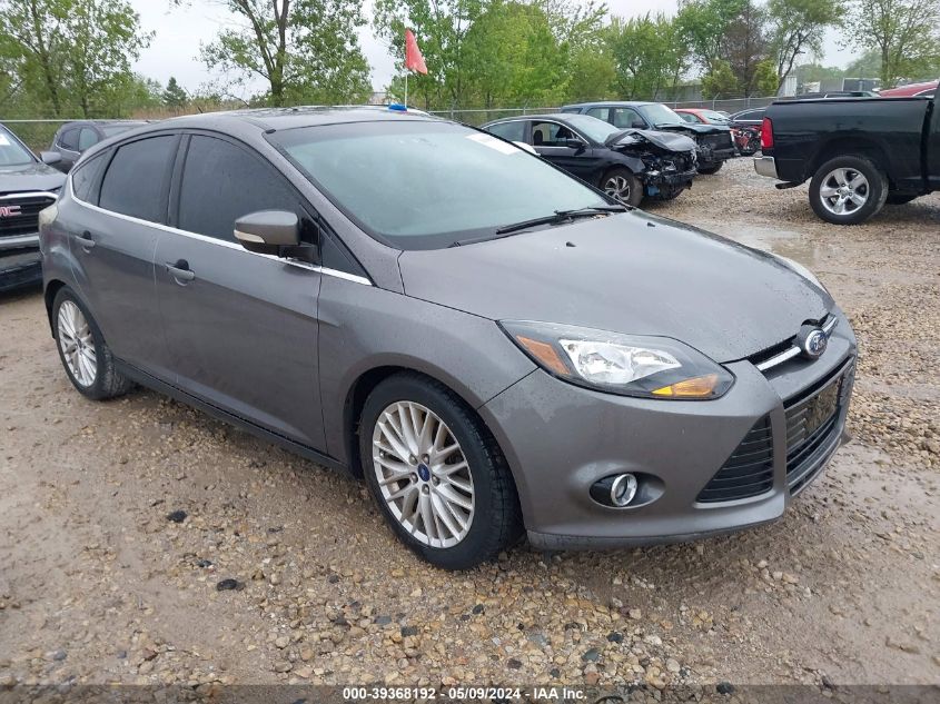 2014 Ford Focus Titanium VIN: 1FADP3N29EL377396 Lot: 39368192