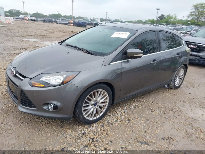 2014 Ford Focus Titanium VIN: 1FADP3N29EL377396 Lot: 39368192