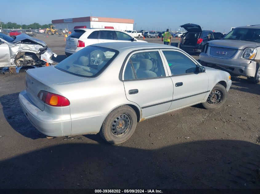 2000 Toyota Corolla Ce VIN: 1NXBR12E9YZ410681 Lot: 39368202