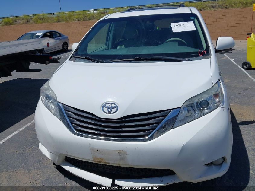 2014 Toyota Sienna Xle V6 8 Passenger VIN: 5TDYK3DC3ES446781 Lot: 39368225