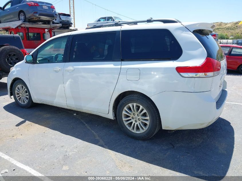 2014 Toyota Sienna Xle V6 8 Passenger VIN: 5TDYK3DC3ES446781 Lot: 39368225