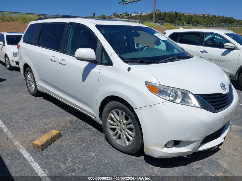 2014 Toyota Sienna Xle V6 8 Passenger VIN: 5TDYK3DC3ES446781 Lot: 39368225