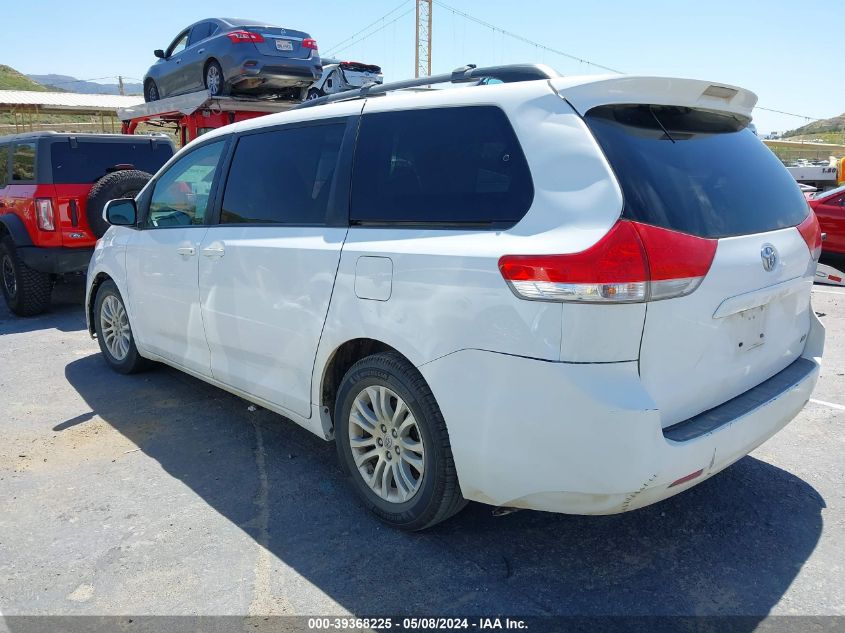 2014 Toyota Sienna Xle V6 8 Passenger VIN: 5TDYK3DC3ES446781 Lot: 39368225