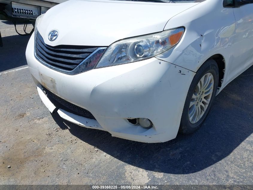 2014 Toyota Sienna Xle V6 8 Passenger VIN: 5TDYK3DC3ES446781 Lot: 39368225