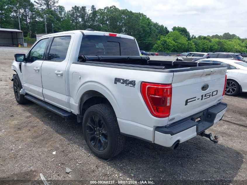 2023 Ford F-150 Xlt VIN: 1FTFW1E88PFA50777 Lot: 39368237