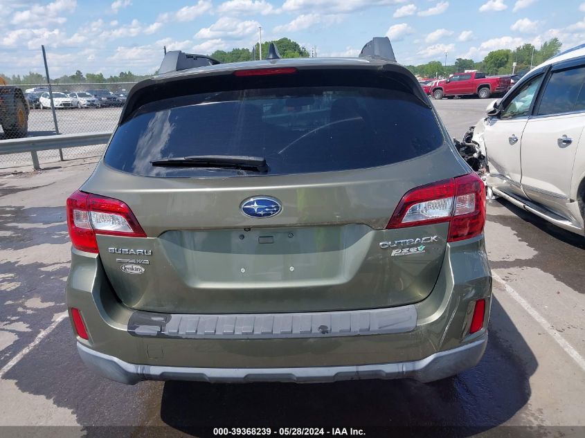 2016 Subaru Outback 2.5I Limited VIN: 4S4BSANC9G3205011 Lot: 39368239