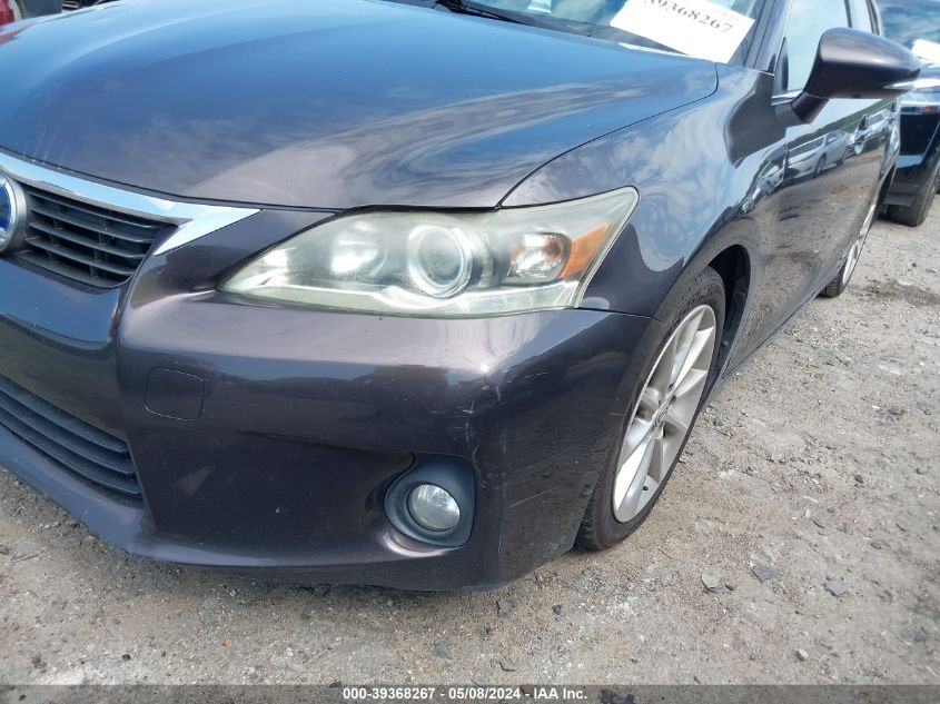 2011 Lexus Ct 200H Premium VIN: JTHKD5BH4B2041394 Lot: 39368267