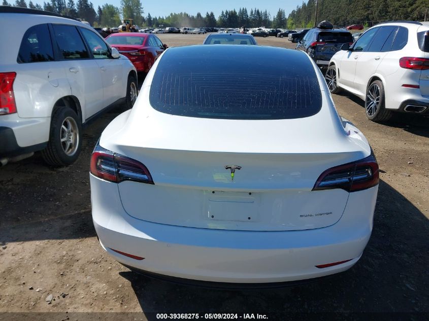 2018 TESLA MODEL 3 LONG RANGE/PERFORMANCE - 5YJ3E1EB8JF085400