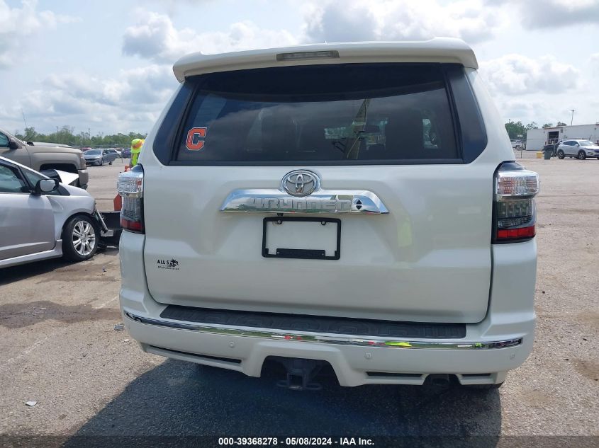 2018 Toyota 4Runner Limited VIN: JTEZU5JR0J5190436 Lot: 39368278