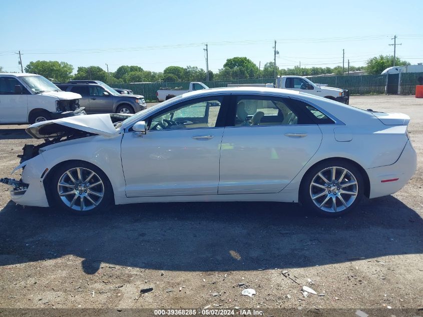 2015 Lincoln Mkz Hybrid VIN: 3LN6L2LU3FR629395 Lot: 39368285