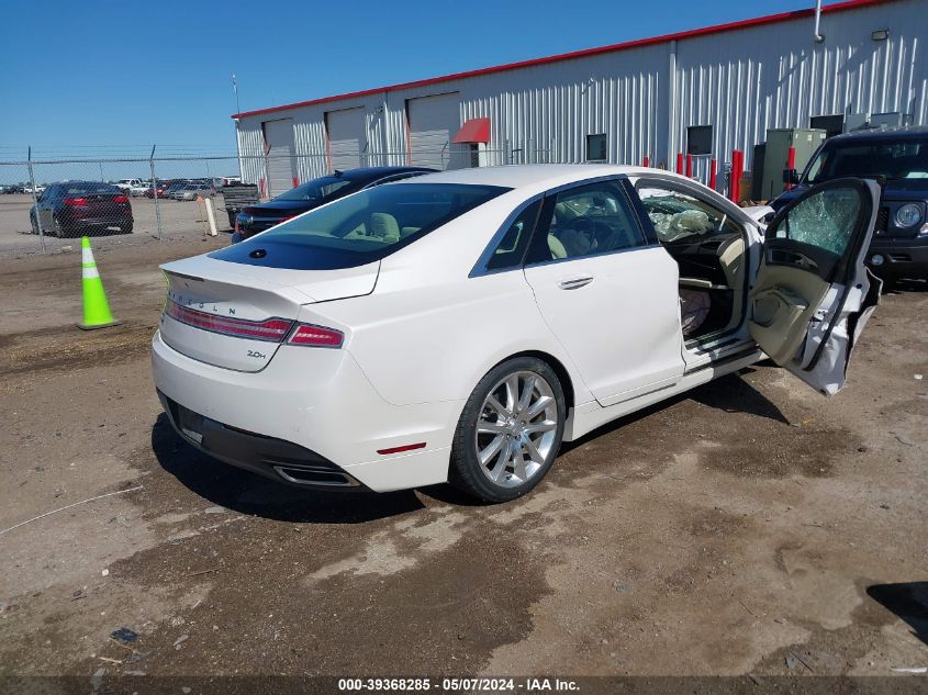 2015 Lincoln Mkz Hybrid VIN: 3LN6L2LU3FR629395 Lot: 39368285