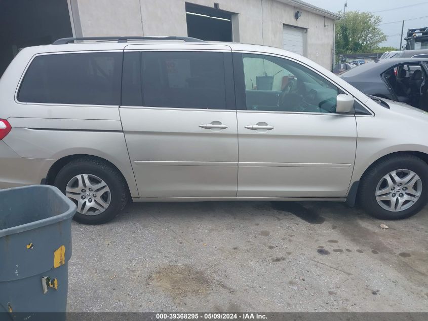 2007 Honda Odyssey Ex-L VIN: 5FNRL38677B410184 Lot: 39368295