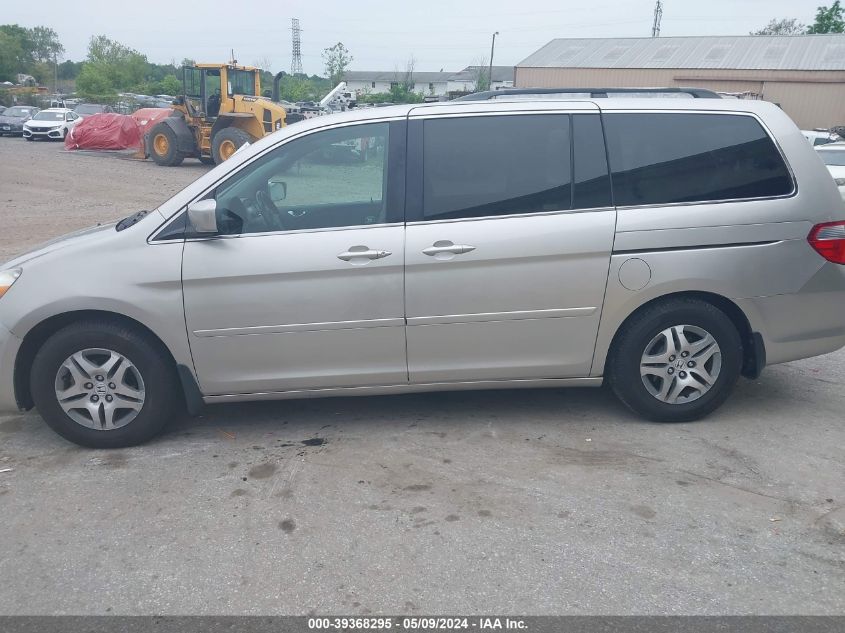 2007 Honda Odyssey Ex-L VIN: 5FNRL38677B410184 Lot: 39368295