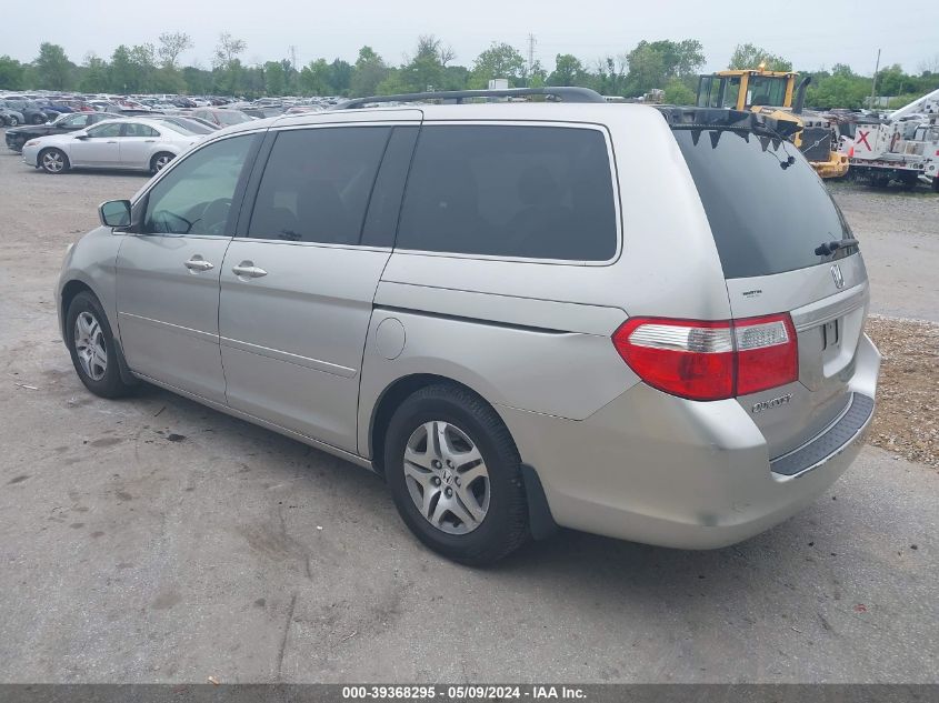 2007 Honda Odyssey Ex-L VIN: 5FNRL38677B410184 Lot: 39368295