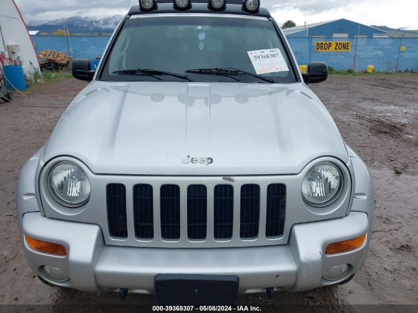 2004 Jeep Liberty Renegade VIN: 1J4GL38K54W141544 Lot: 39368307