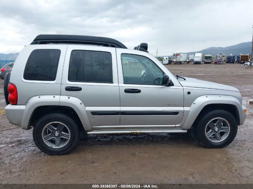 2004 Jeep Liberty Renegade VIN: 1J4GL38K54W141544 Lot: 39368307