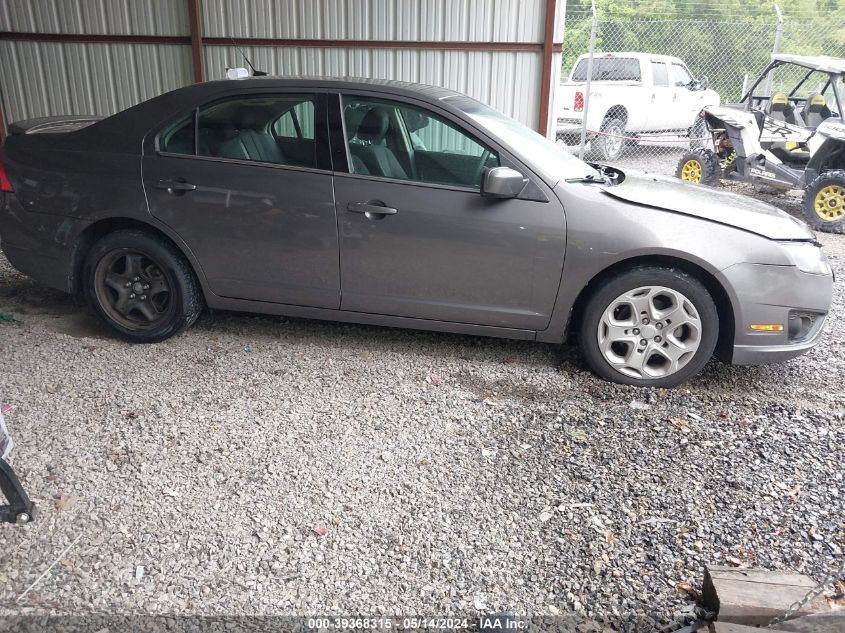 2011 Ford Fusion Se VIN: 3FAHP0HA5BR340653 Lot: 39368315