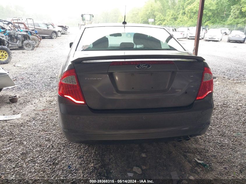 2011 Ford Fusion Se VIN: 3FAHP0HA5BR340653 Lot: 39368315