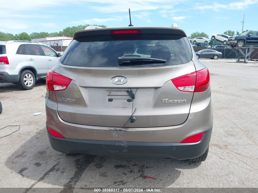 2013 Hyundai Tucson Gls VIN: KM8JU3ACXDU594335 Lot: 39368317