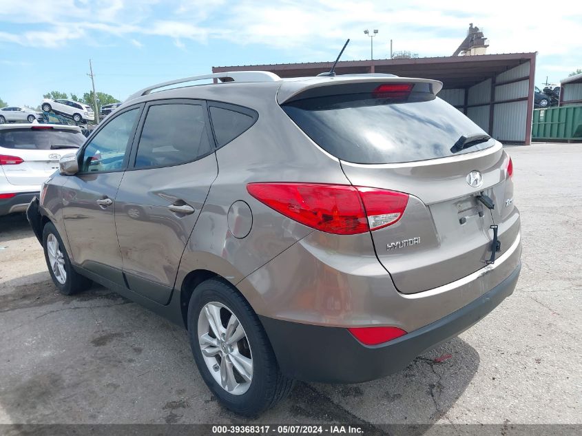 2013 Hyundai Tucson Gls VIN: KM8JU3ACXDU594335 Lot: 39368317