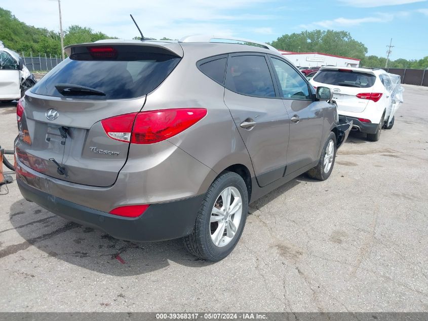 2013 Hyundai Tucson Gls VIN: KM8JU3ACXDU594335 Lot: 39368317