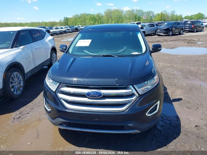 2016 Ford Edge Sel VIN: 2FMPK4J82GBB54265 Lot: 39368328