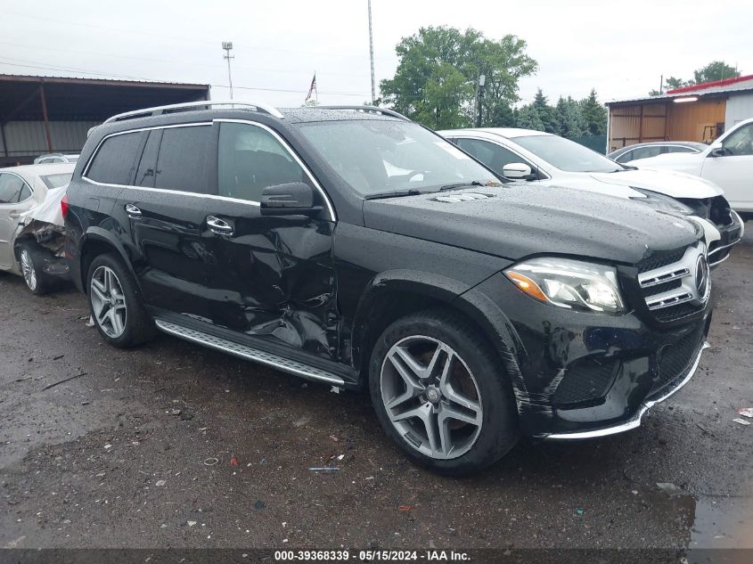 2017 Mercedes-Benz Gls 550 4Matic VIN: 4JGDF7DE1HA854012 Lot: 39368339