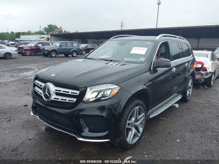 2017 Mercedes-Benz Gls 550 4Matic VIN: 4JGDF7DE1HA854012 Lot: 39368339