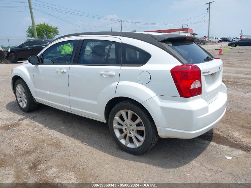 2011 Dodge Caliber Heat VIN: 1B3CB5HA9BD214726 Lot: 39368343