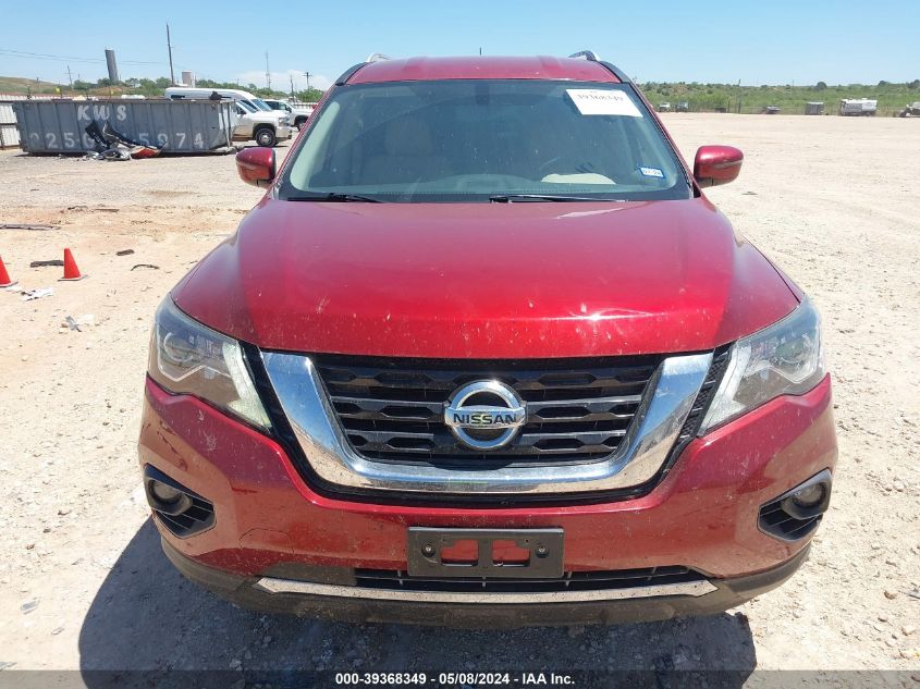 2018 Nissan Pathfinder Sv VIN: 5N1DR2MN4JC641656 Lot: 39368349