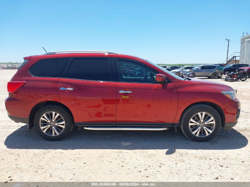 2018 Nissan Pathfinder Sv VIN: 5N1DR2MN4JC641656 Lot: 39368349